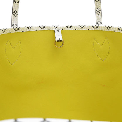 モノグラムジャイアント ネヴァーフルMM ピンク/ライラック M44588 トートバッグ