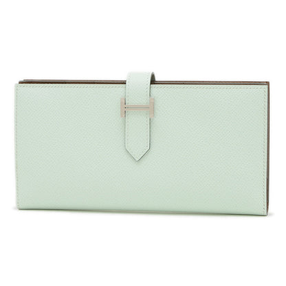 ベアンスフレ エプソン ヴェールペパーミント シルバー金具 K刻印 長財布