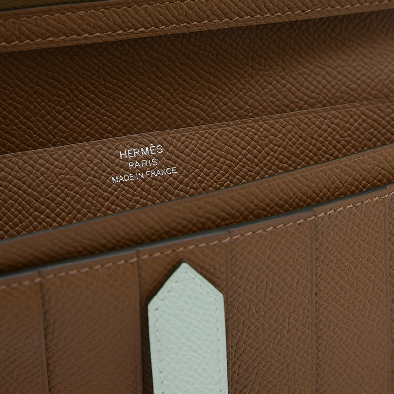 ベアンスフレ エプソン ヴェールペパーミント シルバー金具 K刻印 長財布