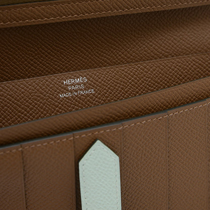 ベアンスフレ エプソン ヴェールペパーミント シルバー金具 K刻印 長財布