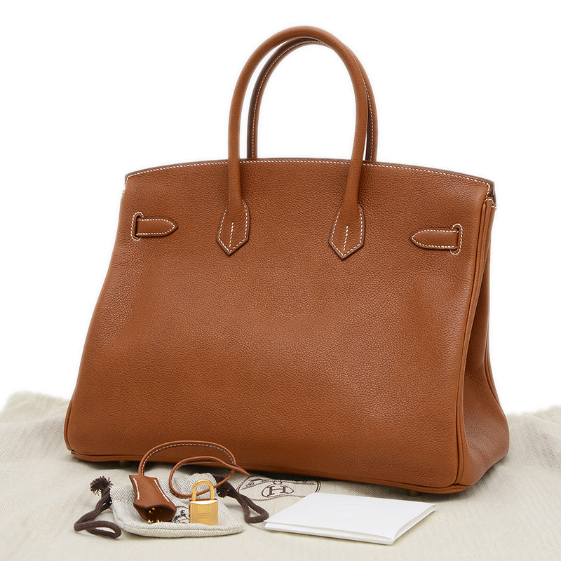 バーキン35 フォーブ バレニアフォーブル ゴールド金具 K刻印 ハンドバッグ