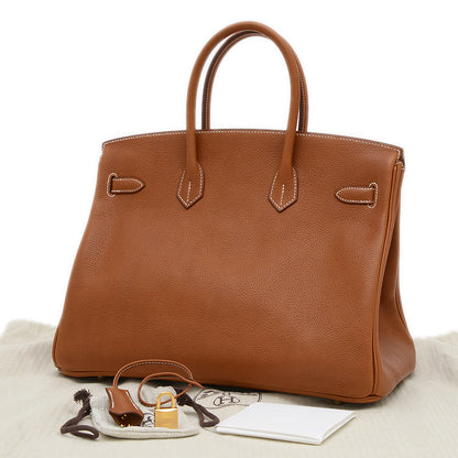 バーキン35 フォーブ バレニアフォーブル ゴールド金具 K刻印 ハンドバッグ