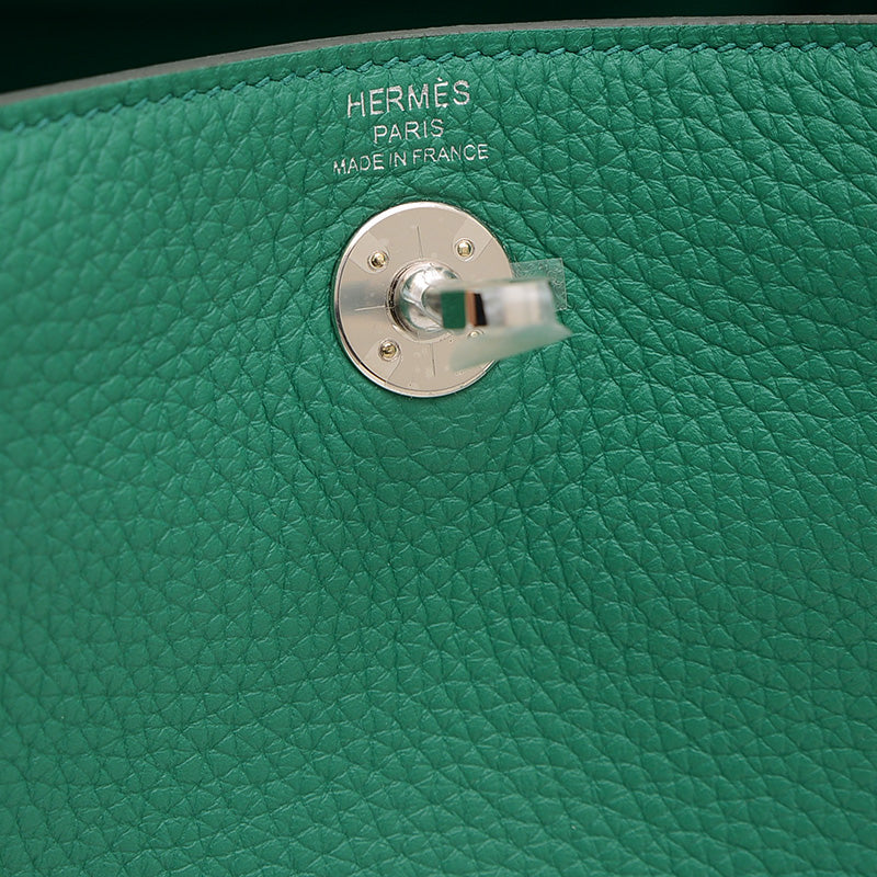 リンディ ミニ トリヨン ヴェールヴェルティゴ シルバー金具 K刻印 ショルダーバッグ