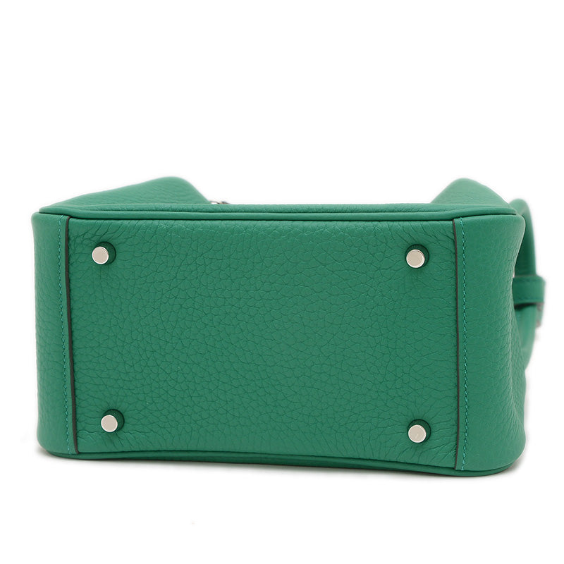 リンディ ミニ トリヨン ヴェールヴェルティゴ シルバー金具 K刻印 ショルダーバッグ