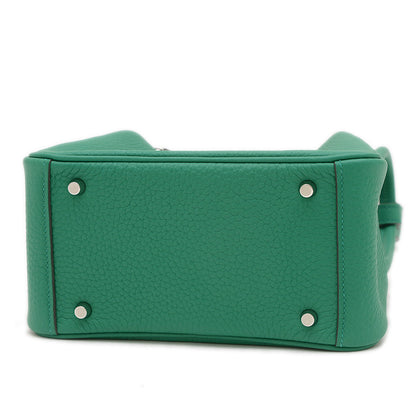 リンディ ミニ トリヨン ヴェールヴェルティゴ シルバー金具 K刻印 ショルダーバッグ