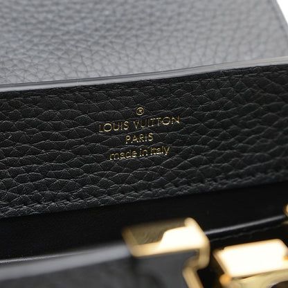 カプシーヌ ミニ 2WAYバッグ トリヨンレザー ブラック M24729 ハンドバッグ