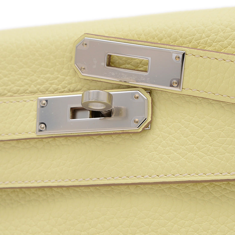 ケリー28 内縫い トゴ ジョーヌミルトン シルバー金具 K刻印 ハンドバッグ