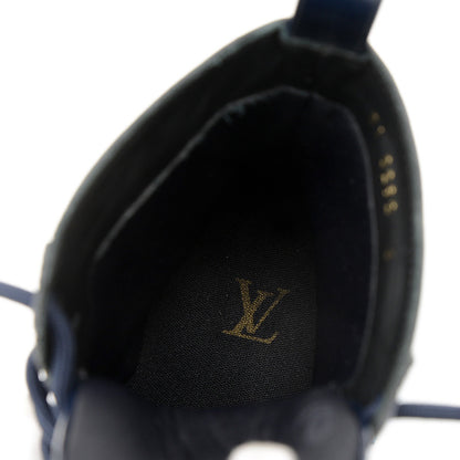 LVバロックライン ブーツ レザー ネイビー メンズ サイズ6 ブーツ