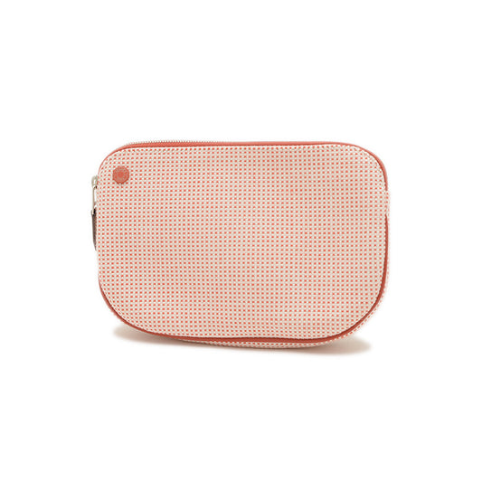 エシャペ コスメポーチ トワルH コニャック ポーチ