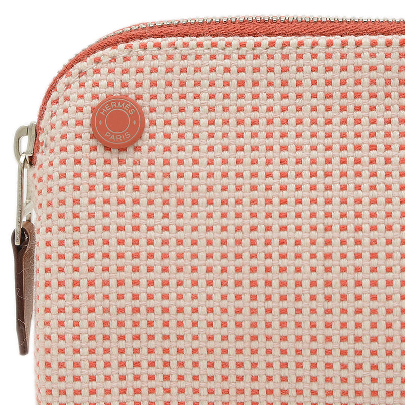 エシャペ コスメポーチ トワルH コニャック ポーチ