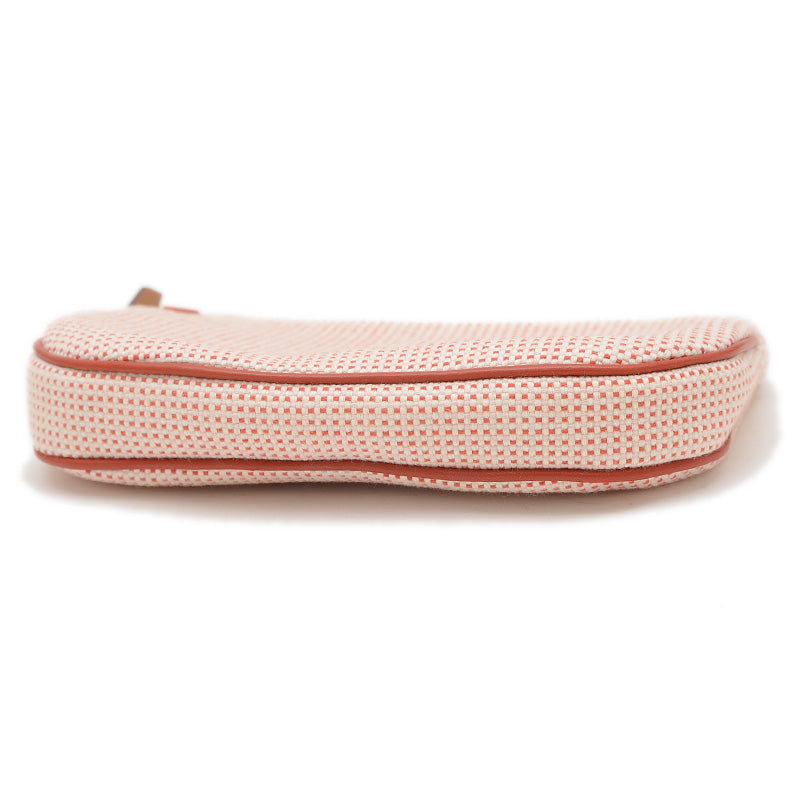 エシャペ コスメポーチ トワルH コニャック ポーチ