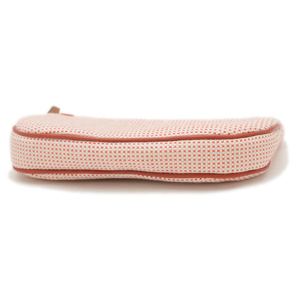 エシャペ コスメポーチ トワルH コニャック ポーチ