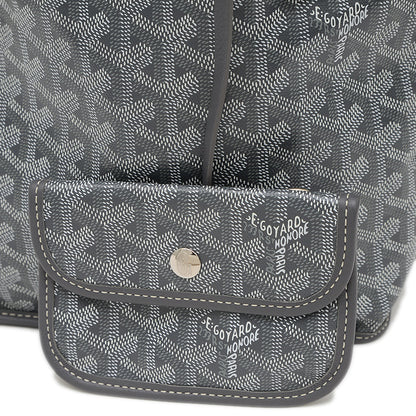 アンジュ ミニ トートバッグ リバーシブル ゴヤールディンキャンバス グレー トートバッグ