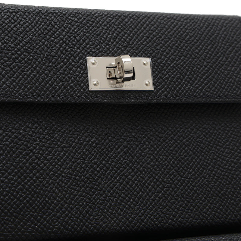 ケリーマルチポケット トゥーゴー エプソン エプソン ブラック シルバー金具 K刻印 ショルダーバッグ