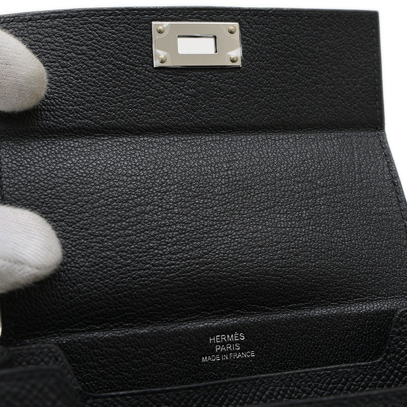 ケリーマルチポケット トゥーゴー エプソン エプソン ブラック シルバー金具 K刻印 ショルダーバッグ