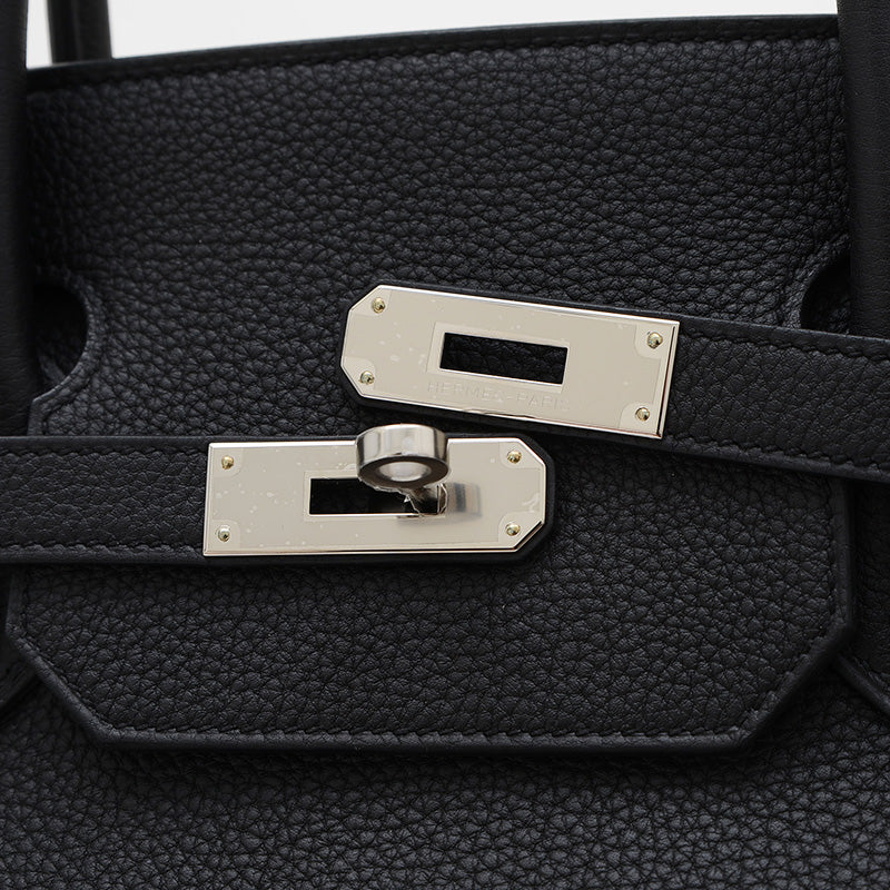 バーキン40 トゴ ブラック シルバー金具 K刻印 ハンドバッグ