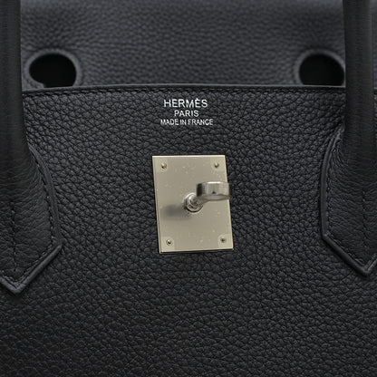 バーキン40 トゴ ブラック シルバー金具 K刻印 ハンドバッグ