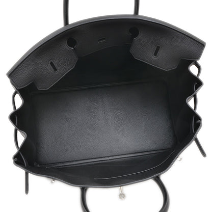 バーキン40 トゴ ブラック シルバー金具 K刻印 ハンドバッグ