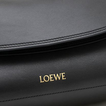 オラ ミディアム 2WAYバッグ スムースカーフレザー ブラック AP22P22X07 ハンドバッグ