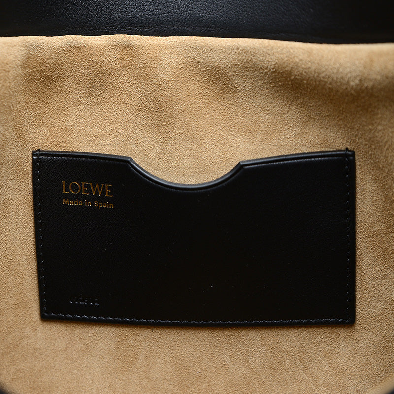 オラ ミディアム 2WAYバッグ スムースカーフレザー ブラック AP22P22X07 ハンドバッグ