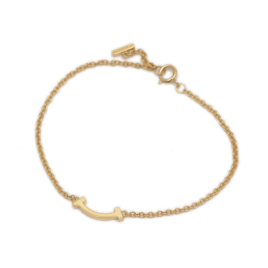 Tスマイル ブレスレット ミニ K18YG ブレスレット