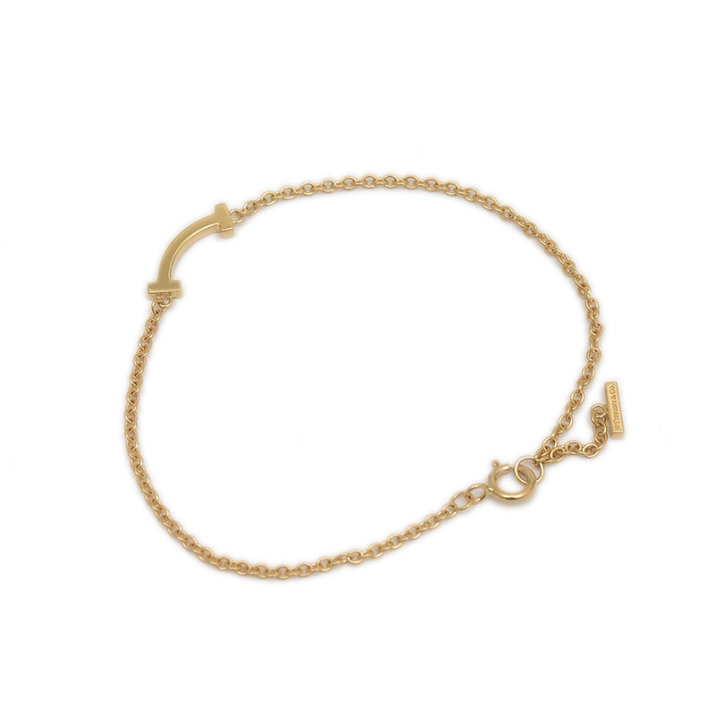 Tスマイル ブレスレット ミニ K18YG ブレスレット