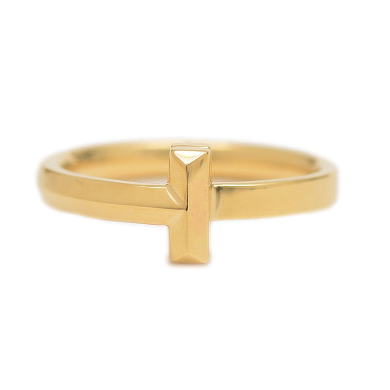 Tワン リング K18YG 10号 リング・指輪