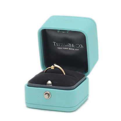 Tワン リング K18YG 10号 リング・指輪