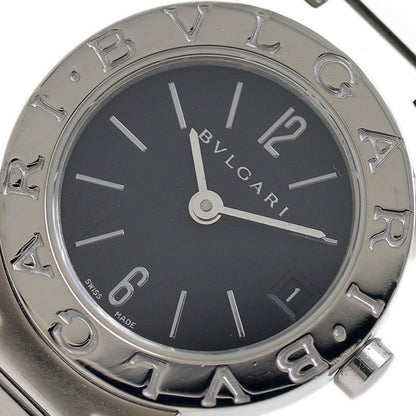 ブルガリブルガリ レディース ブラック文字盤 SS クォーツ BB23SS 腕時計