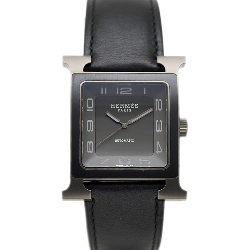 Hウォッチ GM メンズ ブラック文字盤 チタン ブラック金具 オートマ HH5.841 腕時計