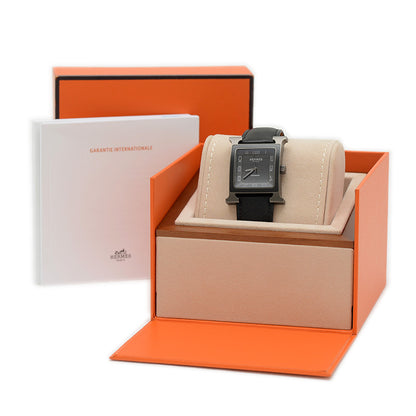 Hウォッチ GM メンズ ブラック文字盤 チタン ブラック金具 オートマ HH5.841 腕時計