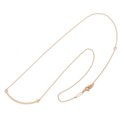 Tスマイル ネックレス スモール K18PG ネックレス