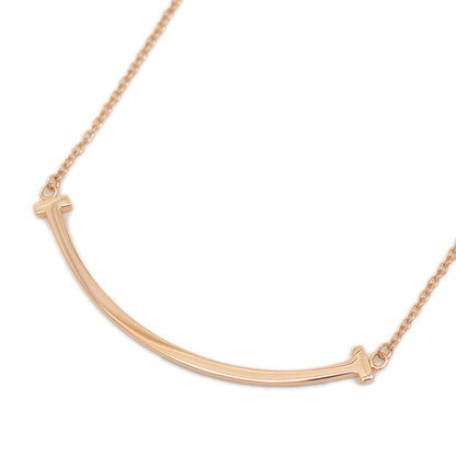 Tスマイル ネックレス スモール K18PG ネックレス