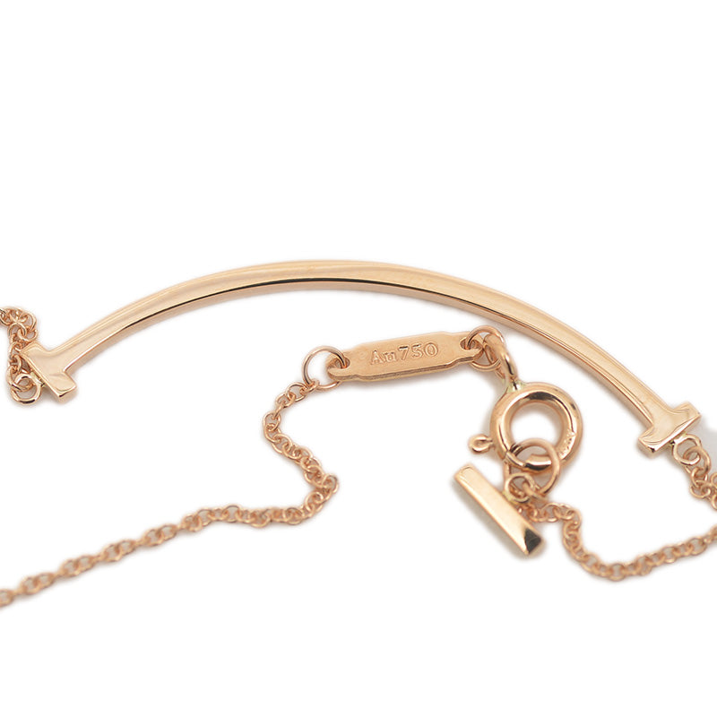 Tスマイル ネックレス スモール K18PG ネックレス