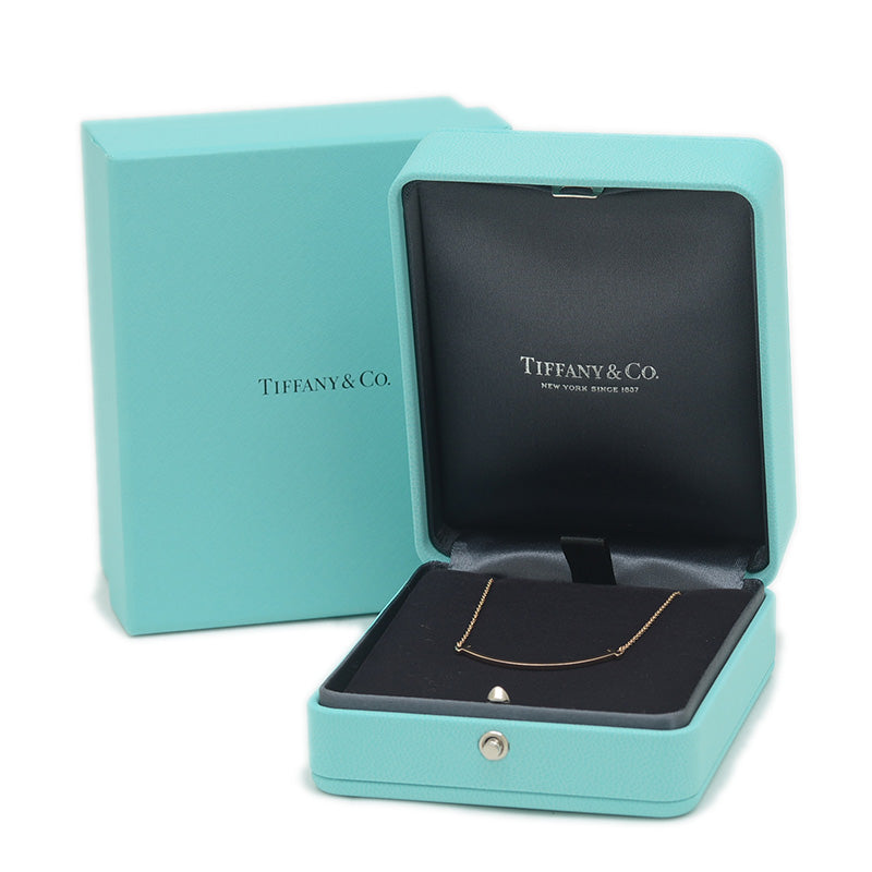 Tスマイル ネックレス スモール K18PG ネックレス