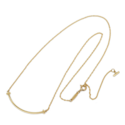 Tスマイル ネックレス スモール K18YG ネックレス