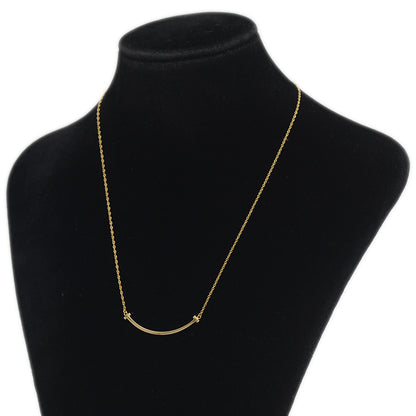 Tスマイル ネックレス スモール K18YG ネックレス