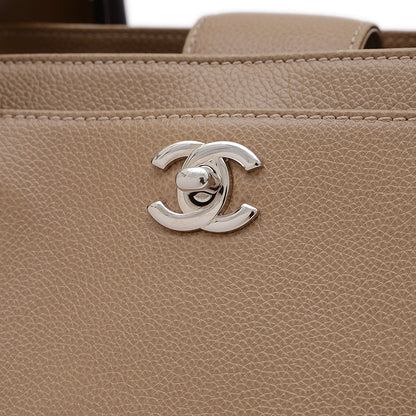 エグゼクティブトート 2WAYバッグ レザー ベージュ シルバー金具 トートバッグ