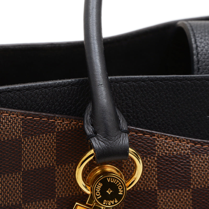 ダミエ LVリバーサイド 2WAYバッグ チャーム付 ノワール N40050 ハンドバッグ