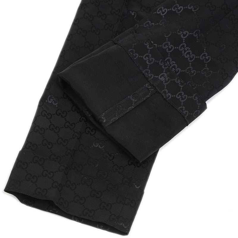 GGキャンバス スラックス コットン混 ブラック #36 664408 パンツ