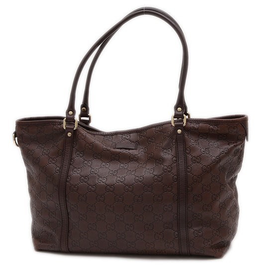グッチシマ トートバッグ ブラウン 197953 トートバッグ