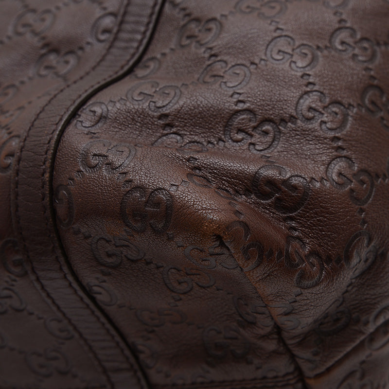 グッチシマ トートバッグ ブラウン 197953 トートバッグ