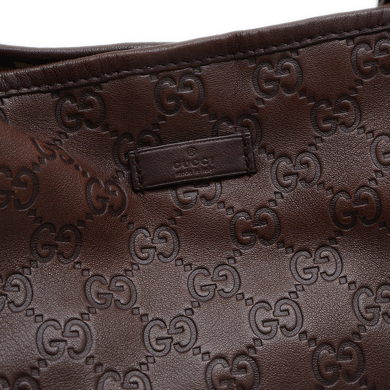グッチシマ トートバッグ ブラウン 197953 トートバッグ