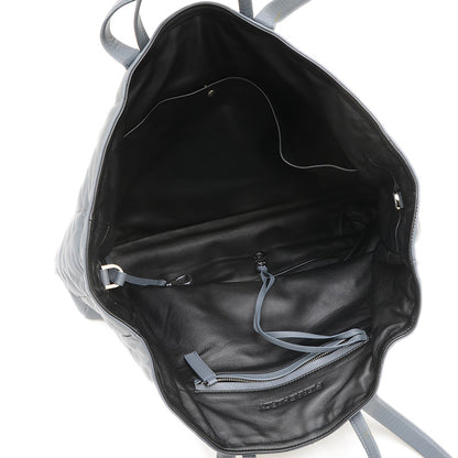 バンプ 2WAYバッグ レザー グレー トートバッグ