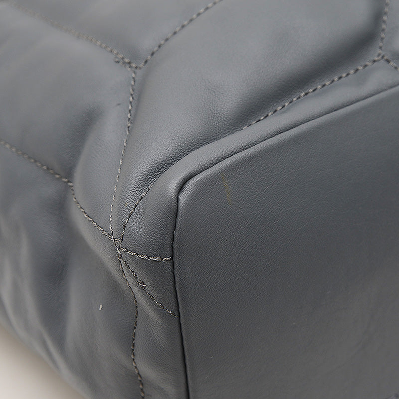 バンプ 2WAYバッグ レザー グレー トートバッグ