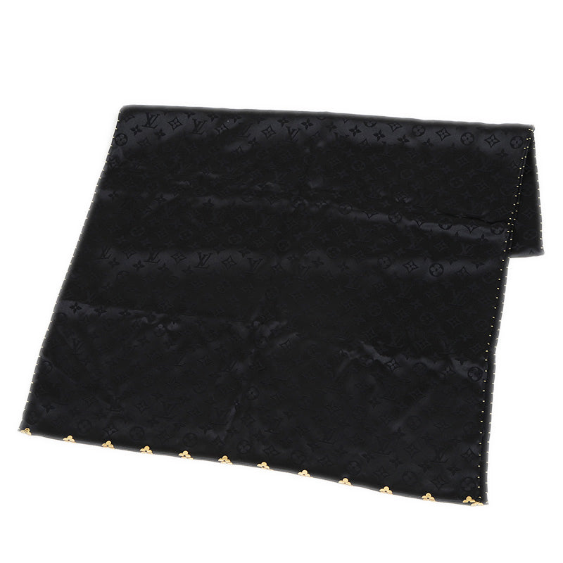 モノグラム ストール シルク ブラック M73025 ストール