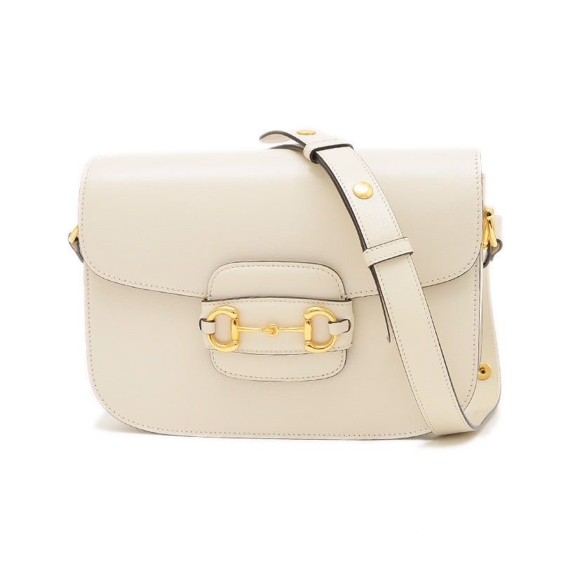 ホースビット 1955 ショルダーバッグ レザー アイボリー 602204 ショルダーバッグ