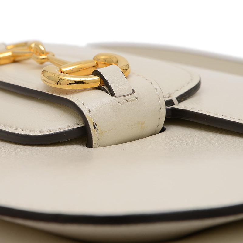 ホースビット 1955 ショルダーバッグ レザー アイボリー 602204 ショルダーバッグ