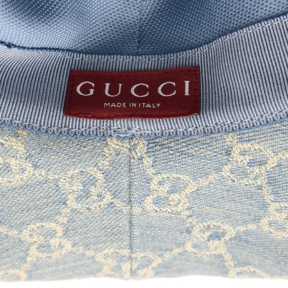 GGデニム バケットハット デニム ブルー　L 836220 ハット