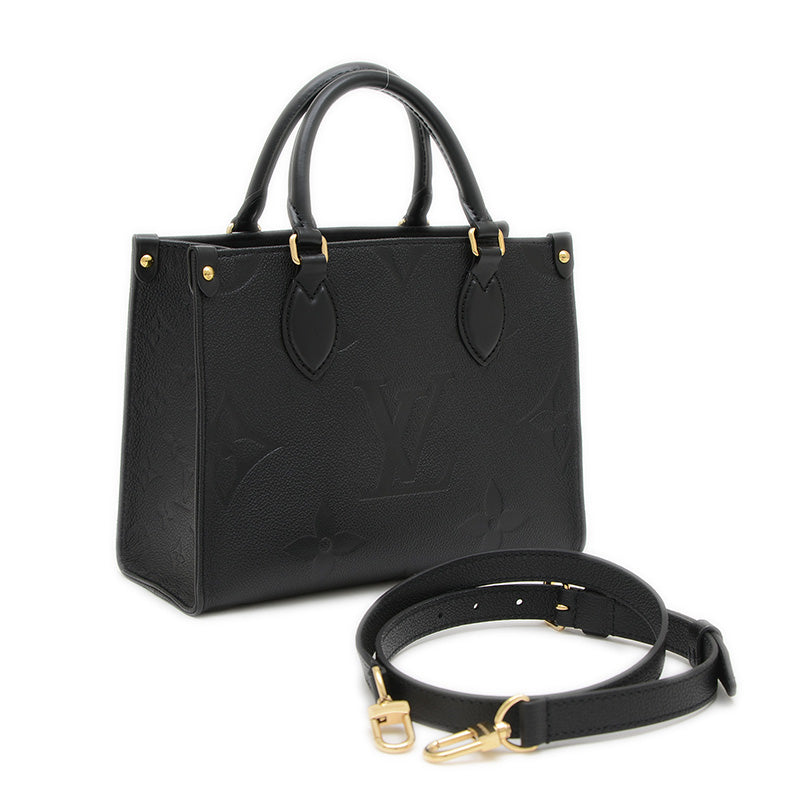 モノグラムアンプラント オンザゴーPM 2WAYバッグ ノワール M45653 トートバッグ